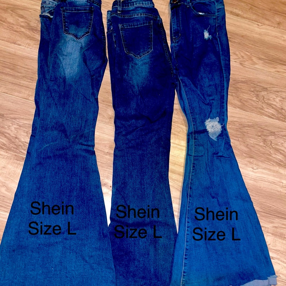 Shein Bell Bottom Jeans